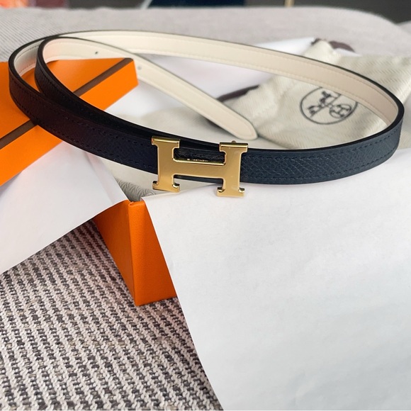 New! Authentic Hermès Reversible Belt - Picture 1 of 8